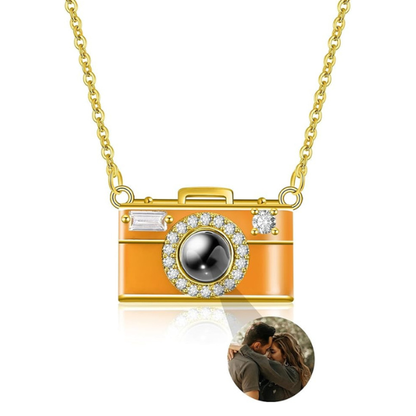Instante Eterno – Collar Cámara con Foto