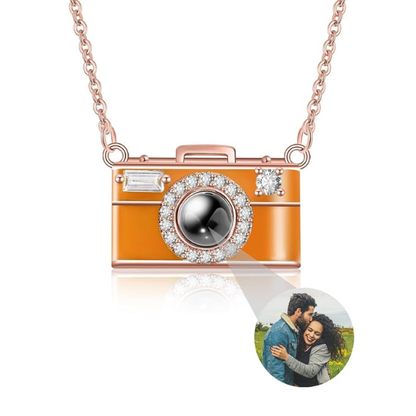 Instante Eterno – Collar Cámara con Foto