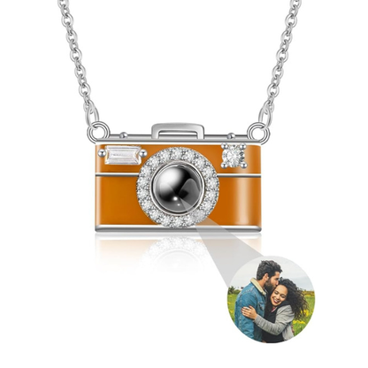 Instante Eterno – Collar Cámara con Foto
