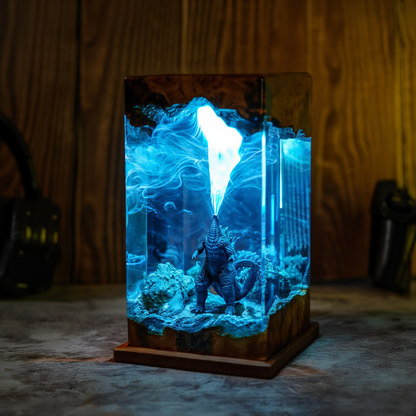 3D Harzlampe