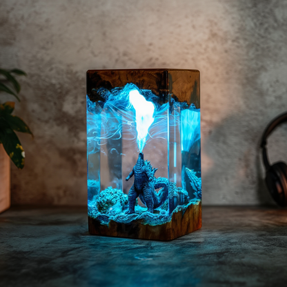 3D Harzlampe